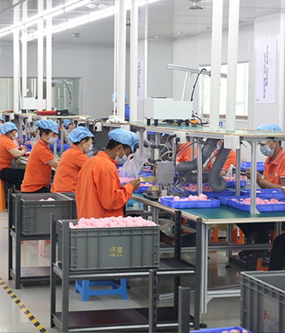 In 2013, the new factory covers a total area of 10000 square meters